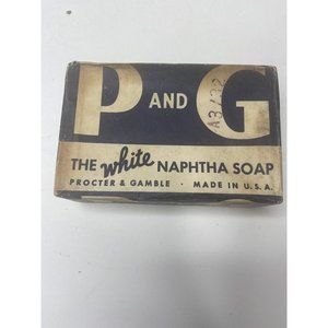 Vintage P and G Soap Bar The White Naphatha NOS  Proctor & Gamble